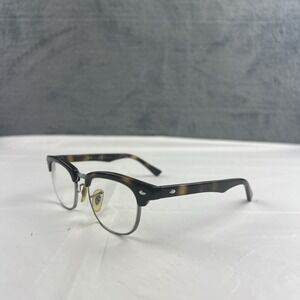 Ray-Ban RB1548 3650 Kids Eyeglasses Frames Tortoise Silver Clubmaster 45-16-125